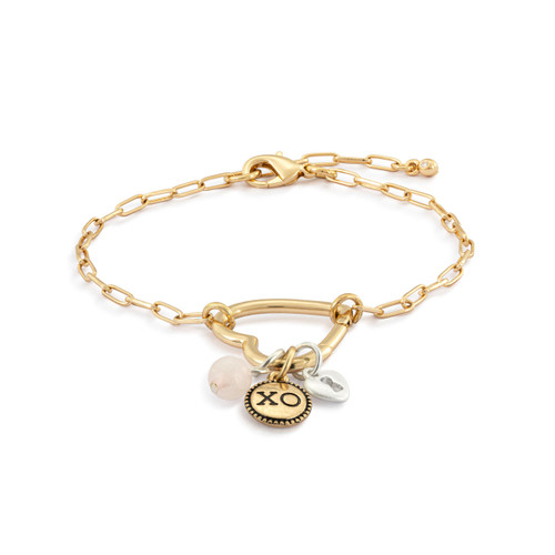 Love Bracelet Jewelry Set - Gold slide 