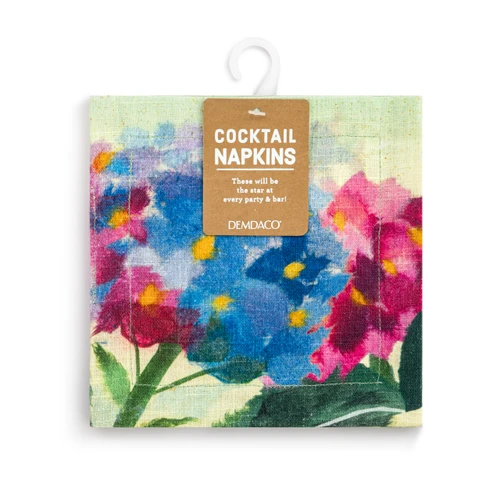 HydrangeaAjisai Fabric Cocktail Napkins slide 