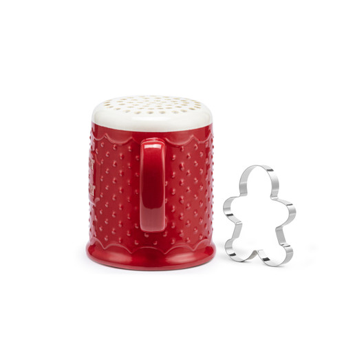 Bakin' and Shakin' Ceramic Powdered Sugar Shaker slide 