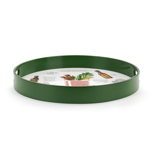 Bloody Mary Round Serve Tray slide 