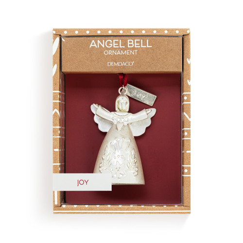Mini Bell Angel Ornament - Joy slide 