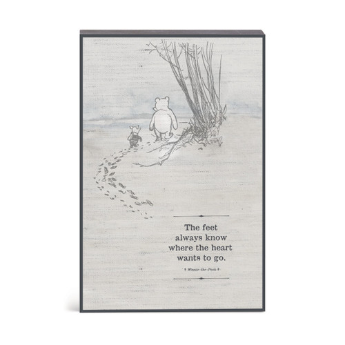 Heart Wants Wall Art - 12x8 slide 