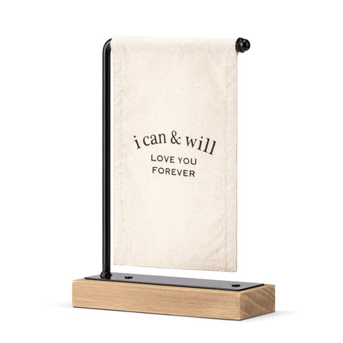 Love You Forever Banner with Stand slide 