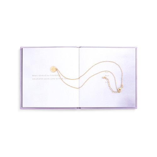 Book and Necklace - Friend slide 