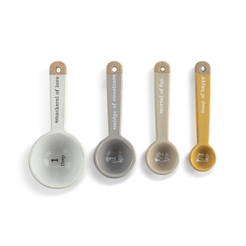 Winnie-the-Pooh Stoneware Pinch of Happy Measuring Spoons slide 