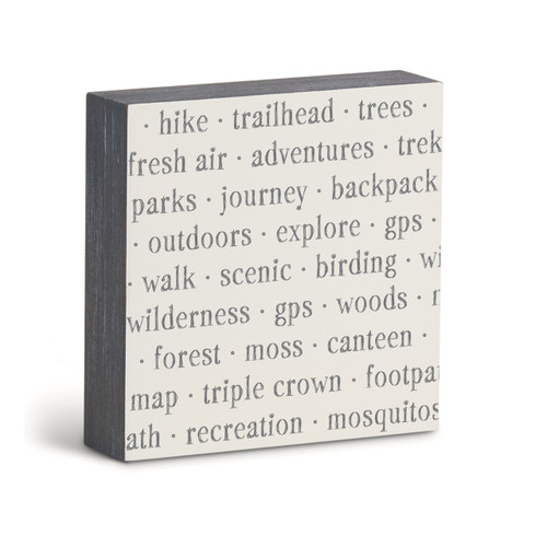 SE Hike Wall Art - 6"sq. slide 