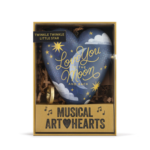 To The Moon Musical Art Heart slide 