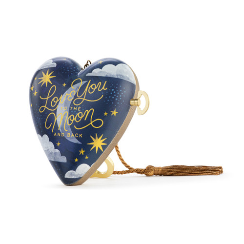 To The Moon Musical Art Heart slide 