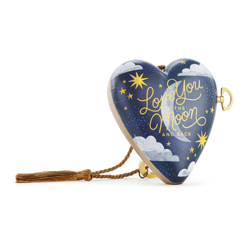 To The Moon Musical Art Heart slide 