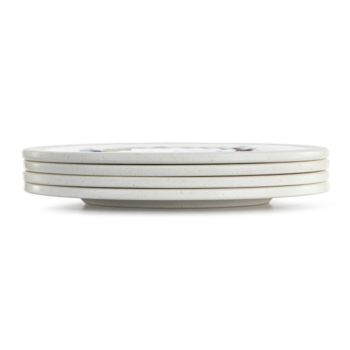 Meadow Flowers Melamine Appetizer Plates - Set of 4 slide 