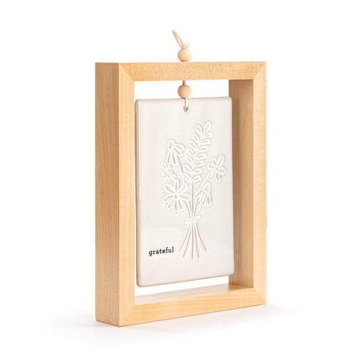 Grateful For All Framed Standing Plaque slide 