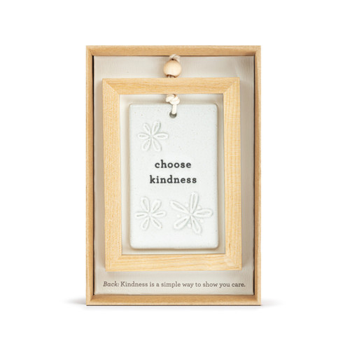 Choose Kindness Framed Hanging Plaque slide 