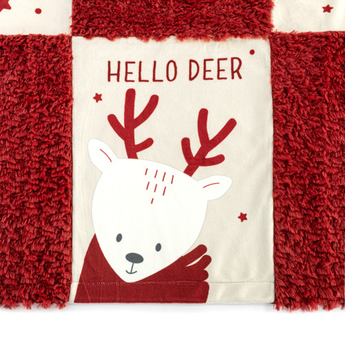 Reindeer Baby Blanket slide 