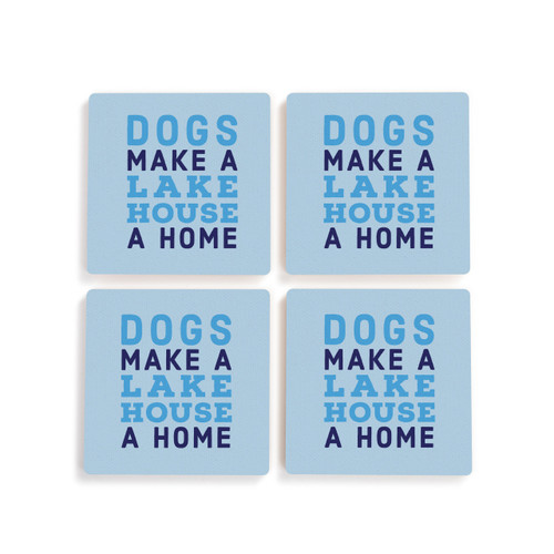Lake House Coasters - Set of 4 slide 