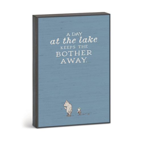 Day at the Lake Wall Art - 12x8 slide 