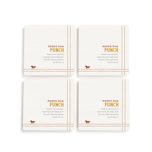 Recipes Rodeo Rum Punch Coasters - S4 slide 