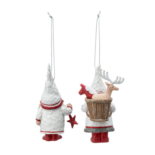 Gnome Traveler Ornaments - Set of 2 slide 