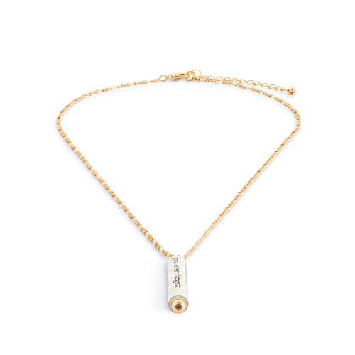 Thinking of You Quote Necklace slide 