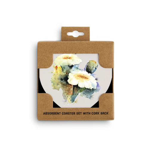 Saguaro Cactus Heart Coaster slide 