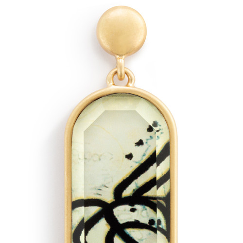 ArtLifting Earrings - Black and White slide 