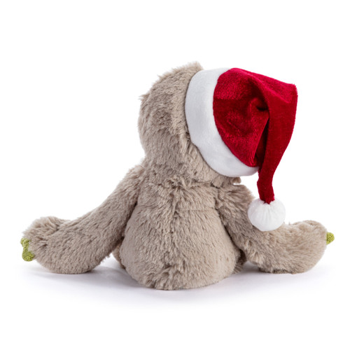 Holiday Oddball Mini Sloth Plush - 8x6.5in slide 