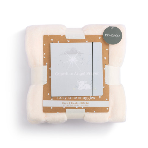 Guardian Angel Book and Blanket Giftset - 5x5in slide 