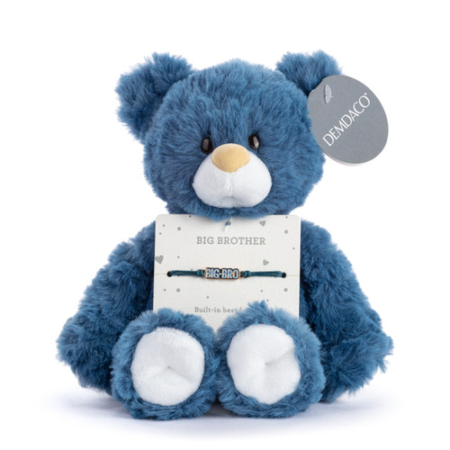 Big Brother Navy Bear - 8in slide 