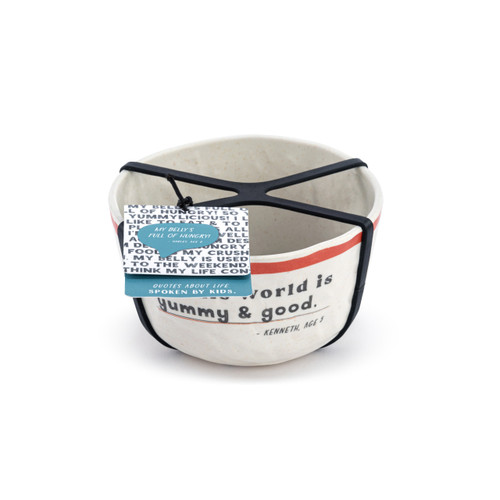 Live From Snack Time Yummy & Good Melamine Snack Bowl - 4.5in slide 