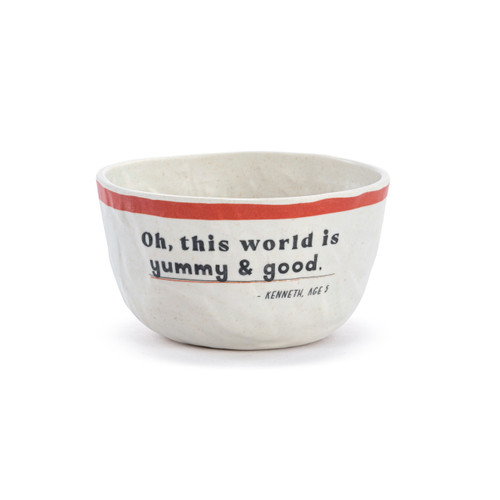 Live From Snack Time Yummy & Good Melamine Snack Bowl - 4.5in slide 