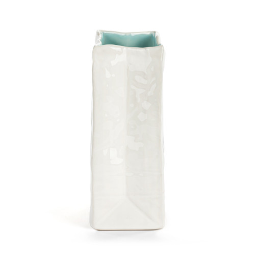 Live From Snack Time Make Happiness Ceramic Small Notepaper Vase - 4x6in slide 