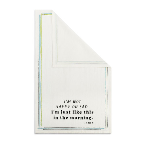 Live From Snack Time Like This in the Morning Flour Sack Towel - 17x28in slide 