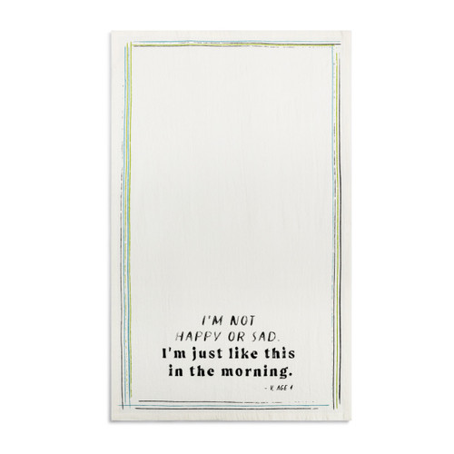 Live From Snack Time Like This in the Morning Flour Sack Towel - 17x28in slide 