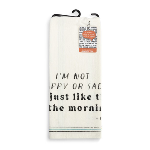 Live From Snack Time Like This in the Morning Flour Sack Towel - 17x28in slide 