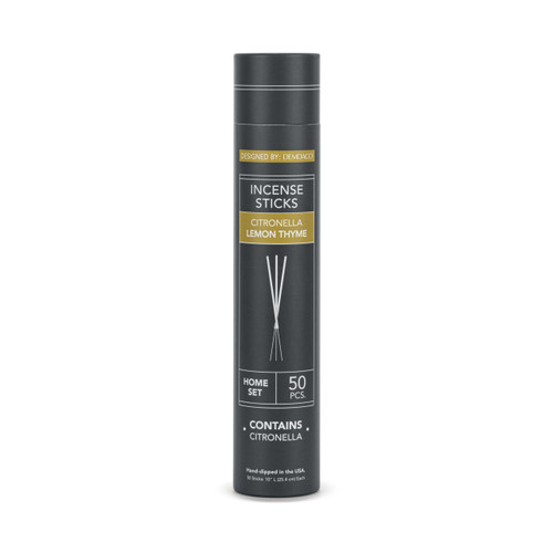 Citronella Lemon Thyme Incense Sticks - Set of 50 slide 