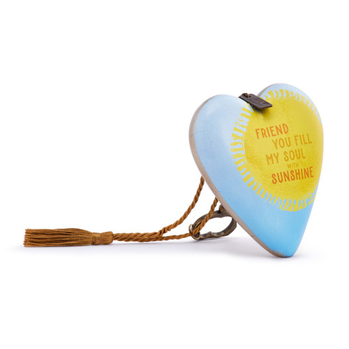 Friend Fill My Soul with Sunshine Art Heart - 3.5in slide 