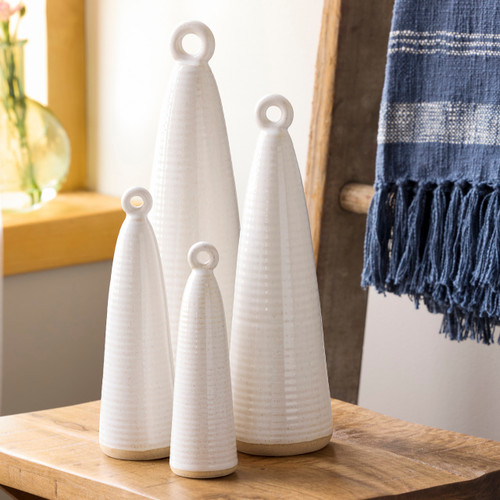 Inspired Family White Ceramic Figure - 9in slide 