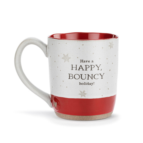 Winnie-the-Pooh Happy Bouncy Holiday Ceramic Mug - 14oz slide 