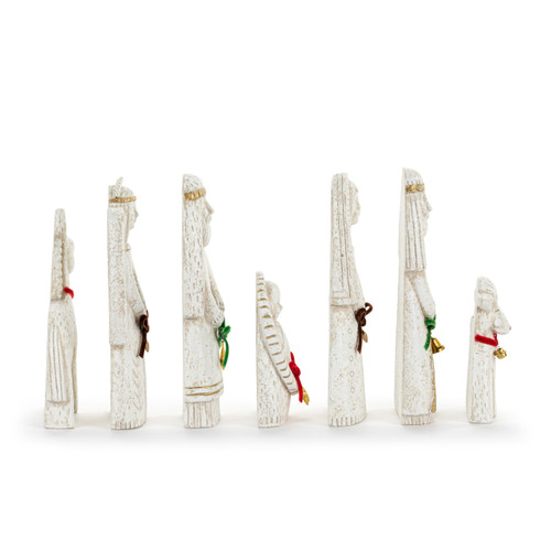 Nativity Paper Pulp Figures - Set of 7 slide 