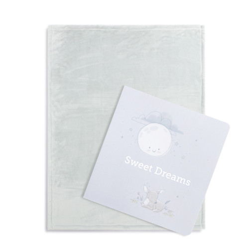 Sweet Dreams Book and Blanket Gift Set - 5x5in slide 