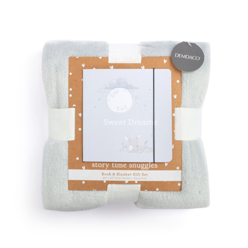 Sweet Dreams Book and Blanket Gift Set - 5x5in slide 