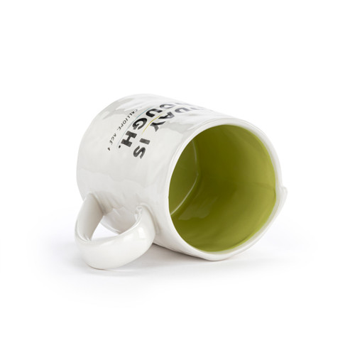 Live From Snack Time Today is Enough Ceramic Notepaper Mug - 14oz slide 