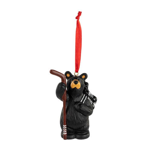 Hockey Bear Ornament slide 