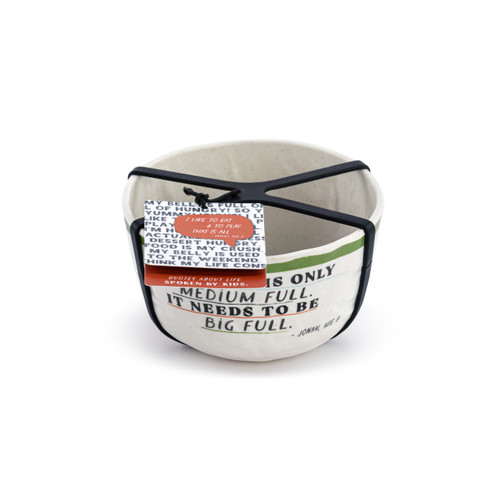Live From Snack Time Big Full Melamine Snack Bowl - 4.5in slide 