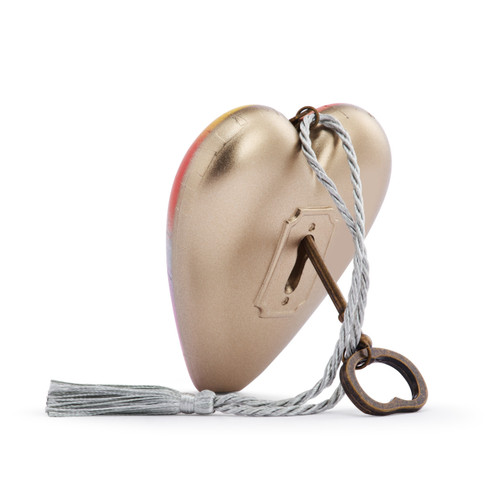 Home is Where the Paws Are Art Heart - 3.5in slide 