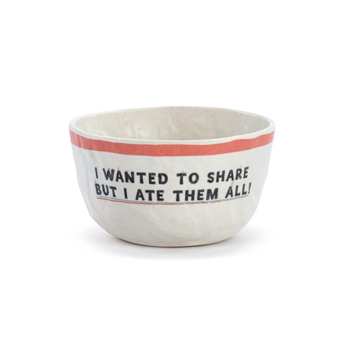 Live From Snack Time I Ate Them All Melamine Snack Bowl - 4.5in slide 