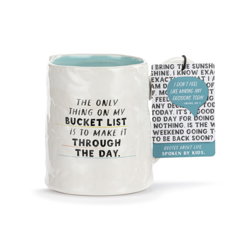 Live From Snack Time Make it Through the Day Ceramic Notepaper Mug - 14 oz slide 