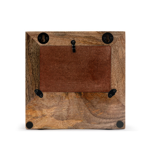 Collecting Memories Natural Mango Wood Frame with Shelf - 4x6in slide 