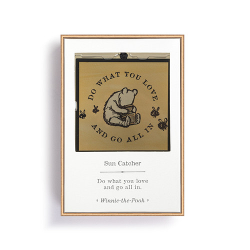 Winnie-the-Pooh Go All In Suncatcher - 3x3in slide 