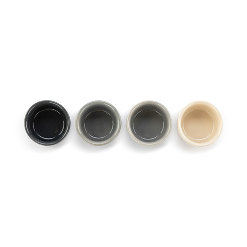 Neutral Tones Mini Pinch Bowls 4 Assorted - 2in slide 