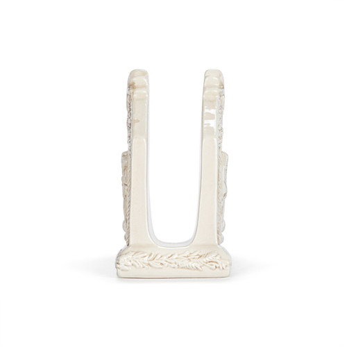 Holy Family Sculpted Cream Napkin Holder - 4x5in slide 